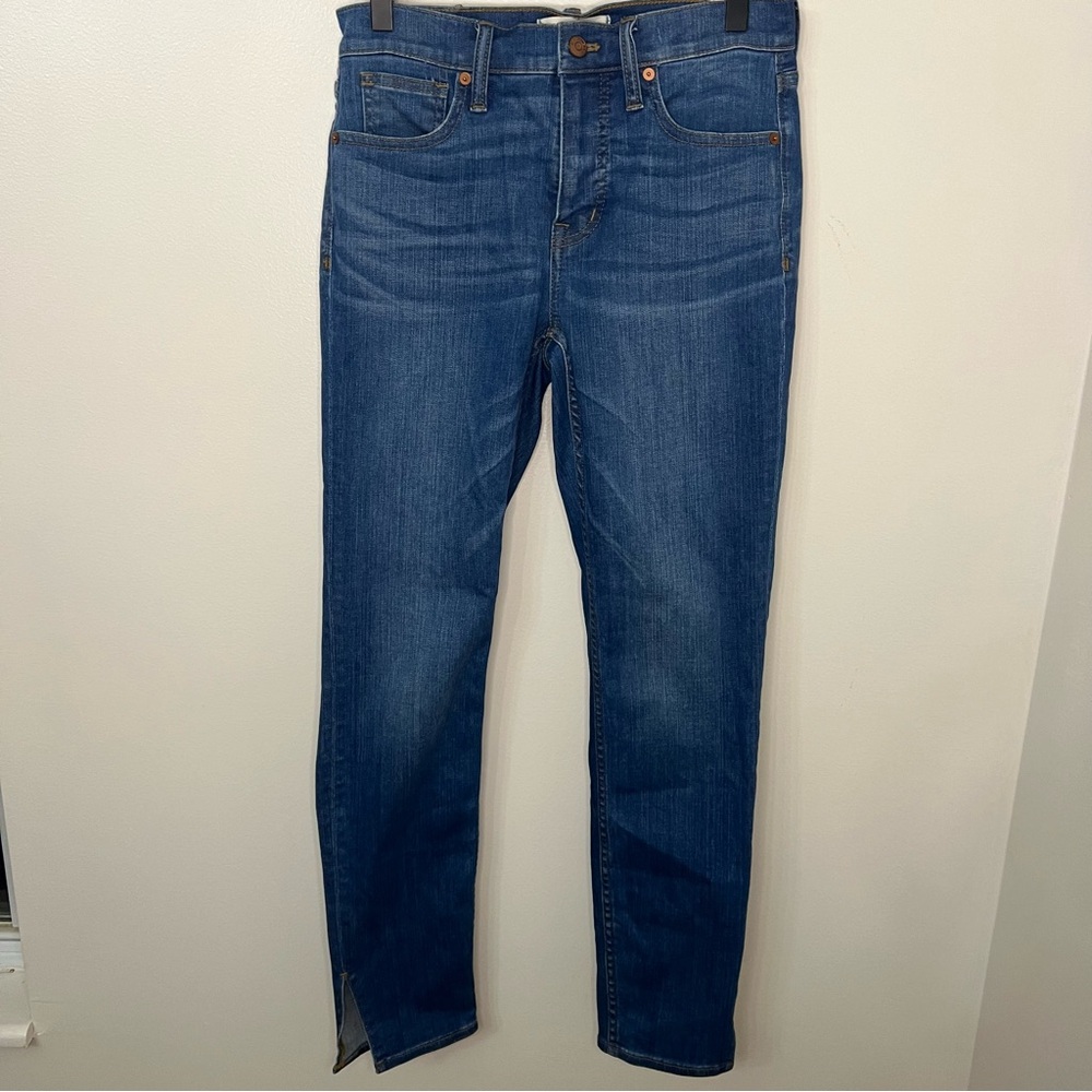 NWT Madewell The 9 Inch High Rise Skinny Women's Size 27 Medium Wash Spring